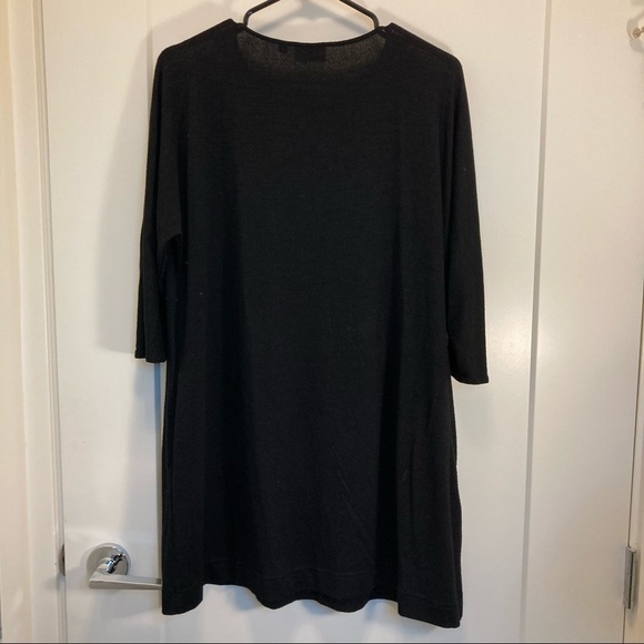 WILFRED FREE Sz  XS Aritzia A-line 3/4 Sleeves Oversized Tunic - Picture 4 of 5